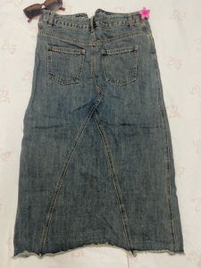 Vintage Lace midi skirt – Y2K
