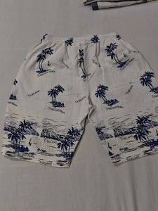 Men's Tropical Shirt and Shorts Set