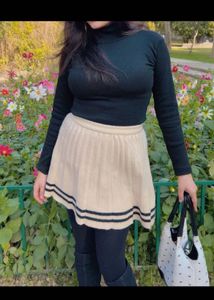 Stylish Pleated Maxi Skirt