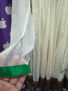 Elegant off white Anarkali Dress
