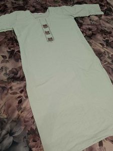 Pinterest Girl Sage Green Ethnic Kurti