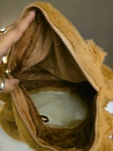 Cute Fuzzy Novelty Handbag