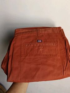 Men's Casual Rust Colored Chinos