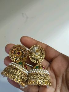 Woman Earing