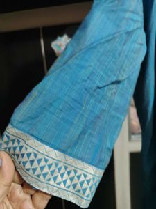 💙Elegant Blue Embroidered Kurta