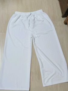 White, black, blue Palazzo Pants combo offer