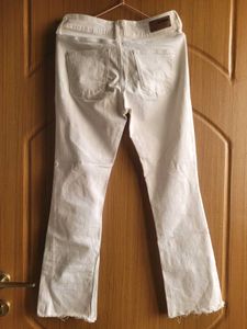 Vero Moda White Flare Jeans
