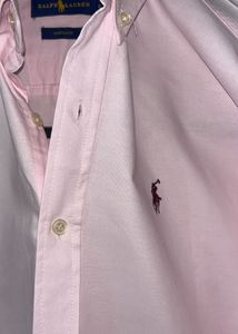 Pink Ralph Lauren Oxford Shirt