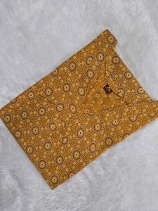 Yellow Ethnic Printed Kurta
