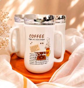 Cute Coffee Mug with Lid (New without tag)