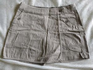 Quechua Decathlon Khaki Mini Skort