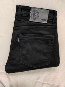 Men's Black Slim Fit Jeans