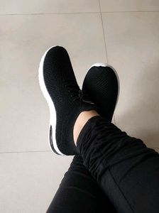 Women Black Sports shoes