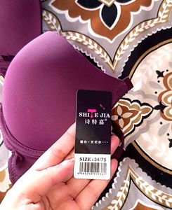Plum Padded Underwire Bra