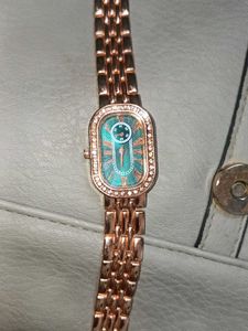 Haute Sauce Green Dial & gold watch