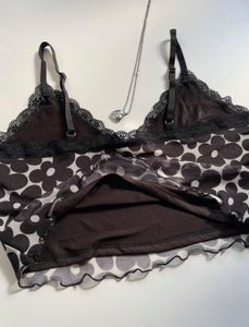 Retro Floral Print Cami Top
