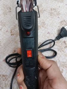 Curling Iron with Brush Attachment