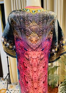 Vibrant Kaftan Dress