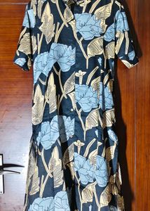 Stylish Floral Print Kurta Set