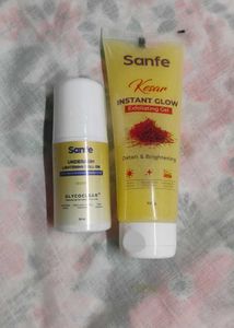 Sanfe Underarm Roll On & Exfoliating Gel