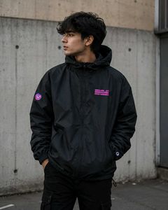 Champion Packable Windbreaker (Embroidered)