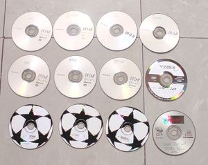Pack Of 8 Pre-Recorded DVDs And 4 CDs
