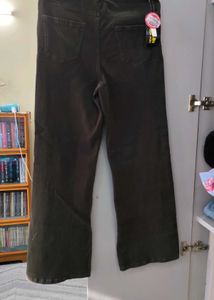 Olive Green Wide Leg Pant(With Tag)