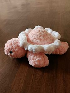 Crochet Cute strawberry daisy Turtle