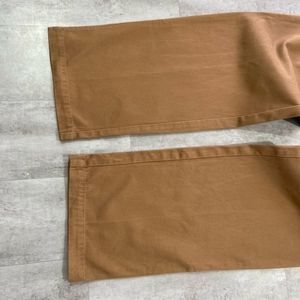 Polham Men's Khaki Pleated Pants
