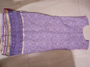 Two-Piece Lavender Kurti Patiala Set 💜🪻