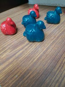 Vintage Bird Figurines (Set of 5)