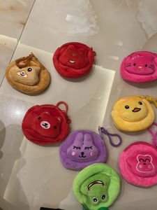 Cute Plush Coin Pouches