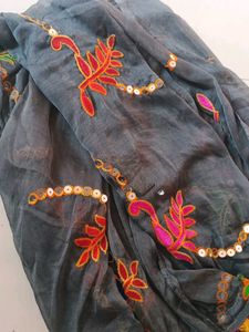 Rajasthani style dupatta heavy embroidery 🎀🪡🧵
