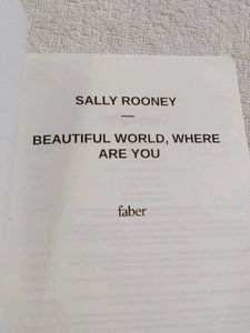 Sally Rooney Beautiful World Where Are You