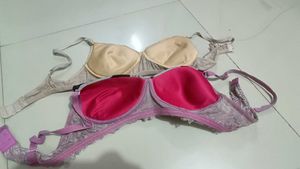 Clovia Lace Trimmed Bras