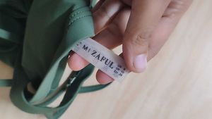 Zaful Branded Padded Bikni Top