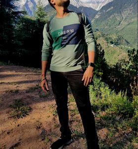 Men's Green "Dream" Graphic T-shirt