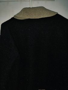 Black Glitter Sweater