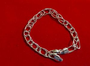 Elegant Silver Chain Bracelet