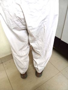 White Patiala Salwar Pants