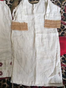 Elegant Embroidered 3 pis Kurta Set