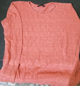 Peach Colour Top For Women
