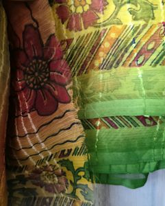 Simple Saree With Floral Print