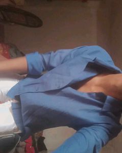 Blue Casual Shirt