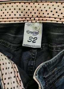 Recap Black Shaded Jeans