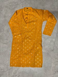 Yellow Men’s Kurta
