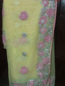 Embroidered Saree