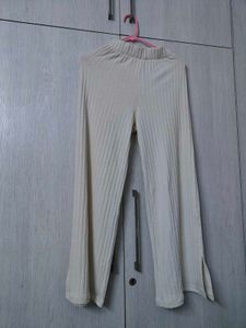 HnM Ribbed Wide Leg Pants