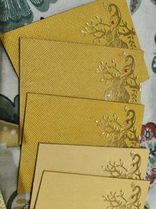 Elegant Peacock Envelopes