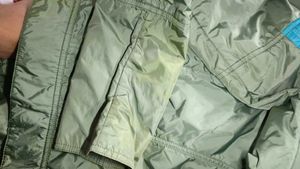Diesel Y2K Olive green asymmetrical jacket